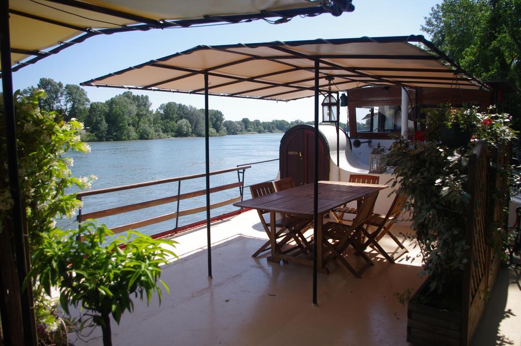 Bed and Breakfast Péniche Le Hasard Villeneuve-lès-Avignon Exterior foto