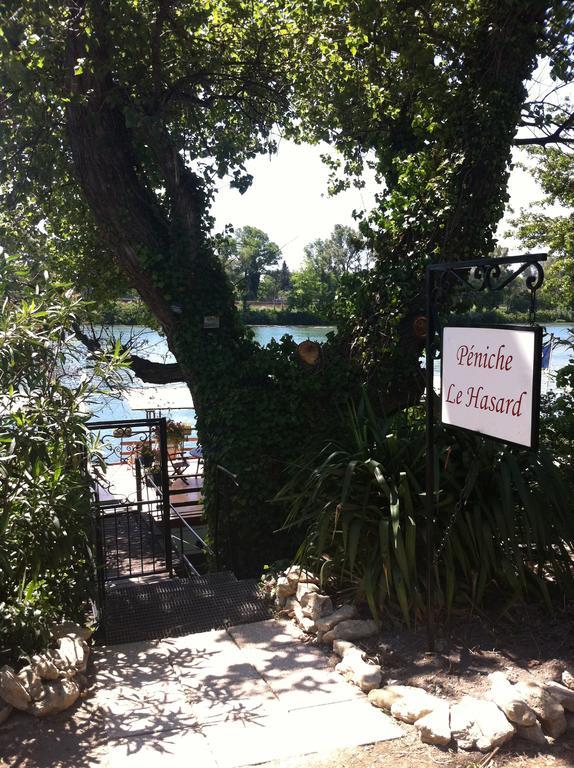 Bed and Breakfast Péniche Le Hasard Villeneuve-lès-Avignon Exterior foto
